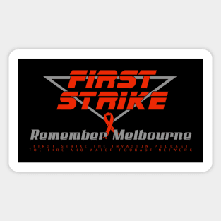 First Strike: Remember Melbourne Sticker